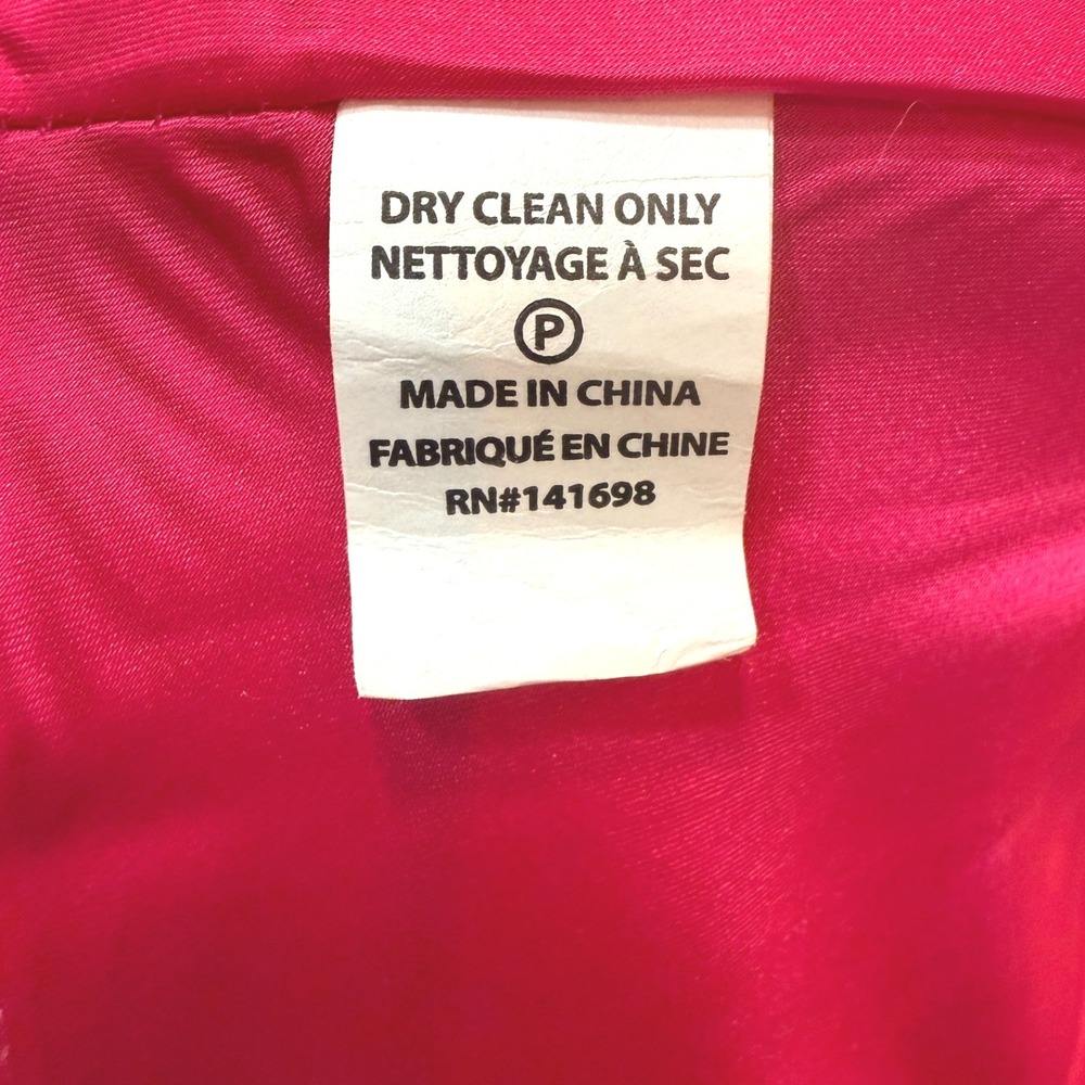 Ramy Brook Dress Maxi Tatiana Gown Hot Pink Halter Formal Size 8 MSRP $645 - Picture 12 of 15